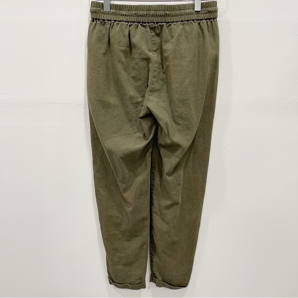 J. Crew Linen Cotton Drawstring Pants Size 0 - image 3